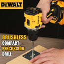 Furadeira e Parafusadeira Sem Fio DeWalt DCD805 20V Brushless 90Nm